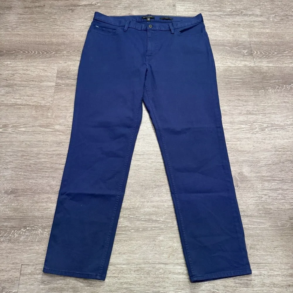 Banana Republic Jeans Mens 36 Blue Traveler Jean Slim Fit 32x29 Cotton‎ Casual